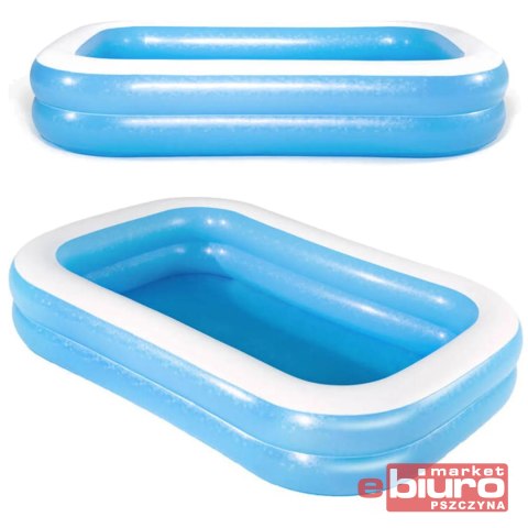 BASEN DMUCHANY NIEBIESKI 269X175X51CM 54006 BESTWA