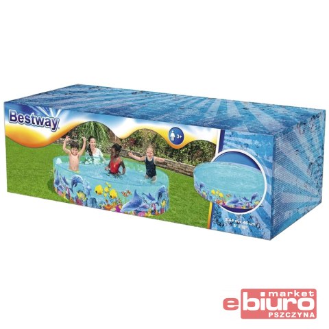 BASEN ROZPOROWY FILL'N FUN 244X46 55031 BESTWAY