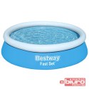 BASEN ROZPOROWY Z DMUCHANYM KOŁNIERZ 57392 BESTWAY