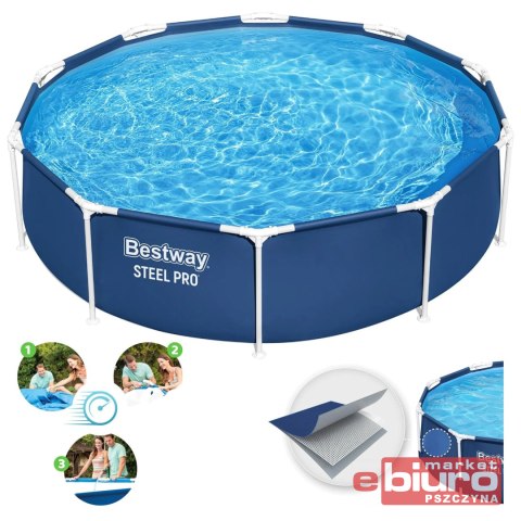 BASEN ZE STELAŻEM 305X76CM 56677 BESTWAY