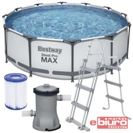 BASEN ZE STELAŻEM 366X100CM 56418 BESTWAY