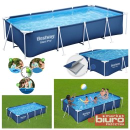 BASEN ZE STELAŻEM 400X211X81CM 56405 BESTWAY