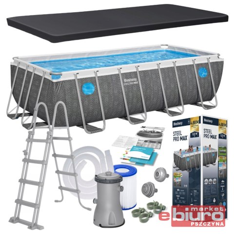 BASEN ZE STELAŻEM 488X244X122CM B561MB BESTWAY