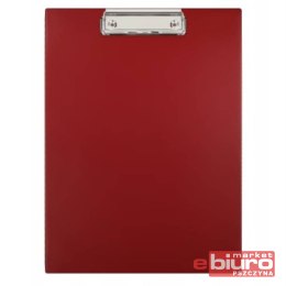 CLIPBOARD DESKA KLIP A4 BORDOWY Z UCHWYTEM LEAN