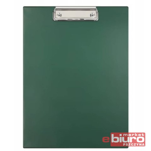CLIPBOARD DESKA A4 CIEMNO ZIELONY Z UCHWYTEM LEAN