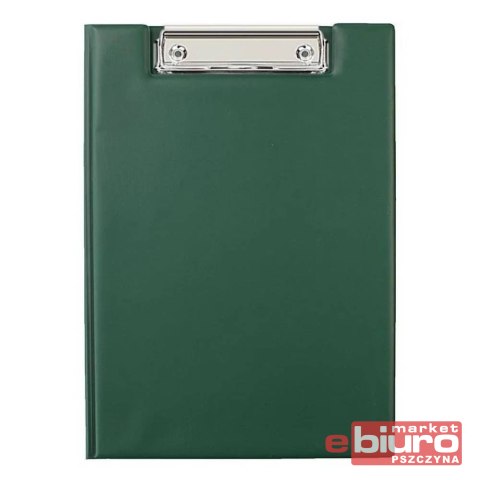 CLIPBOARD TECZKA A4 CIEMNO ZIELONY Z UCHWYTEM LEAN