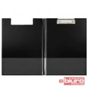 CLIPBOARD TECZKA KLIP A4 CZARNY Z UCHWYTEM LEAN
