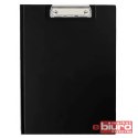 CLIPBOARD TECZKA KLIP A4 CZARNY Z UCHWYTEM LEAN