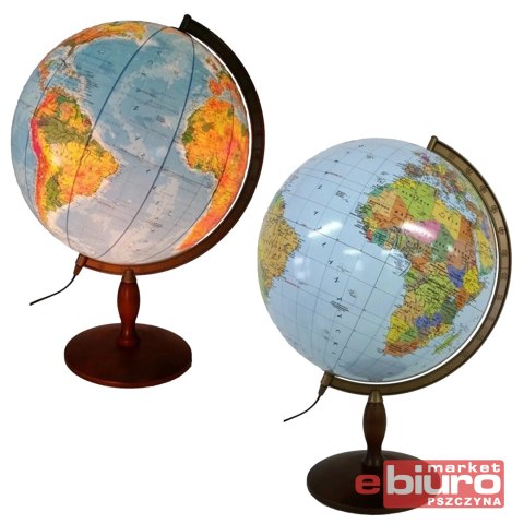 GLOBUS 420 POLITYCZNO-FIZYCZNY PODŚWIETLANY