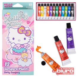 HELLO KITTY FARBY TEMPRA W TUBIE 12ML 12KOL PINK 1