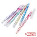 HELLO KITTY FLAMASTRY BROKATOWE 6 KOL PASTEL PINK1