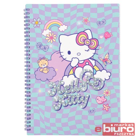 HELLO KITTY KOŁOBRULION A4 100K KR WZÓR 3 PINK 1