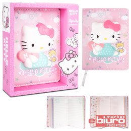 HELLO KITTY NOTES B6 SQUISHY 3D WZÓR 1 PINK 1