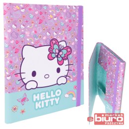 HELLO KITTY TECZKA PRZESTRZ A4 Z GUM WZÓR 3 PINK 1