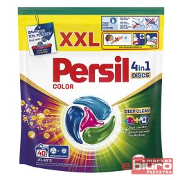 KAPSUŁKI DO PRANIA, PERSIL, 4W1, KOLOR, 40SZT