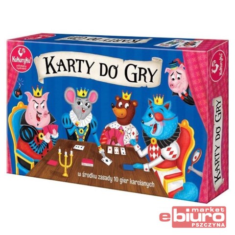 KARTY DO GRY 54 JUNIOR ZESTAW KUKURYKU