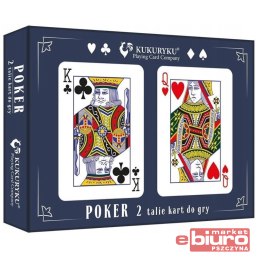 KARTY POKEROWE ZESTAW 2 TALIE KUKURYKU