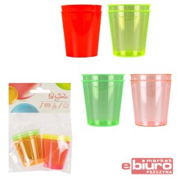 KOLOROWE KIELISZKI 30ML WIELOKROTNEGO UŻYTKU ARPEX