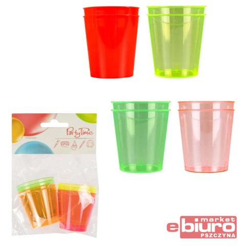 KOLOROWE KIELISZKI 30ML WIELOKROTNEGO UŻYTKU ARPEX