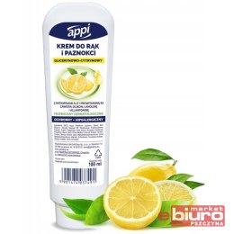 KREM DO RĄK I PAZNOKCI GLICERYNA CYTRYNA 100ML APPI