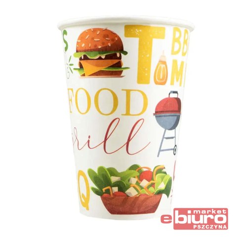 KUBKI PAPIEROWE GRILL TIME A'8 DC0420 ARPEX