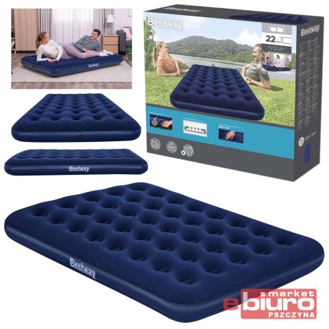 MATERAC FLOKOWANY 191X137X22CM 67002 BESTWAY