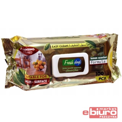 RĘCZNIKI NAWILŻANE ORIENTAL FRESH DAY XXL 100 SZTUK