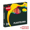 PLASTELINA 24 KOL 15G MONA