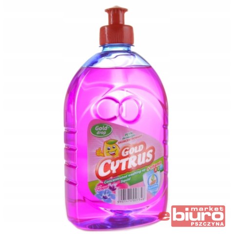 PŁYN DO NACZYŃ 500ML FLOWER GOLD CYTRUS