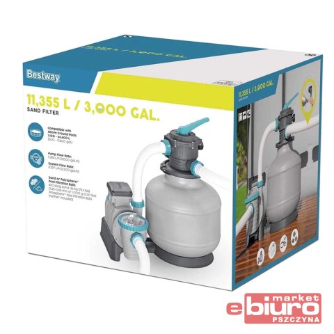 POMPA FILTRUJĄCA PIASKOWA 11355L/h 58486 BESTWAY