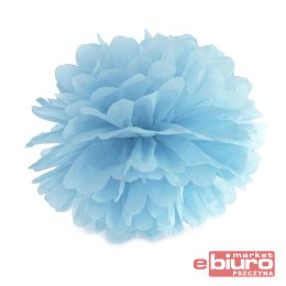 POMPON BIBUŁOWY J.MGL NIEBIESKI 35 CM PARTYDECO
