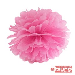 POMPON BIBUŁOWY RÓŻOWY 35 CM PARTYDECO