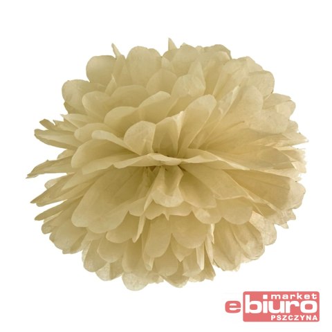 POMPON BIBUŁOWY ZŁOTY 35 CM PARTYDECO