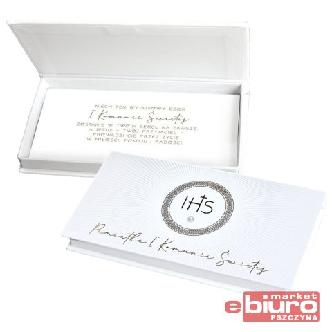 PUDEŁKO OZDOBNE NA BANKNOTY MB-011 KOMUNIA PASSION