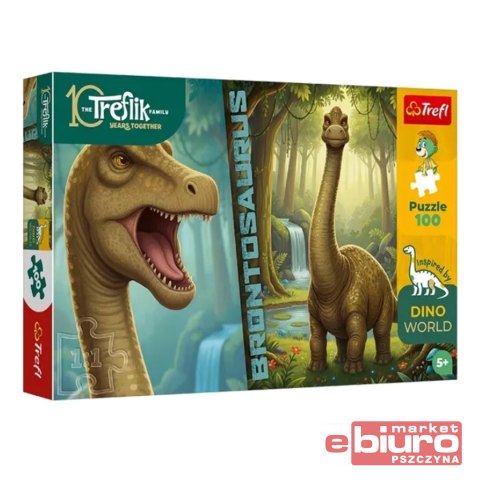 PUZZLE 100 INSPIRED BY DINO WORLD BRONTOSAURUS
