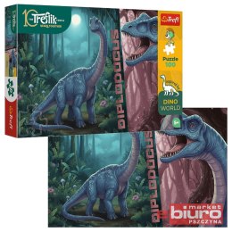 PUZZLE 100 INSPIRED BY DINO WORLD DIPLODOCUS 16579