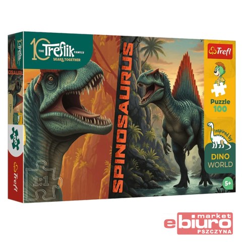 PUZZLE 100 INSPIRED BY DINO WORLD SPINOSAURU 16582