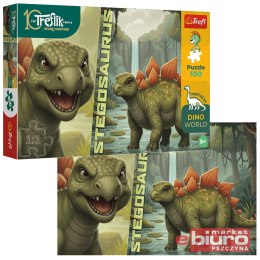 PUZZLE 100 INSPIRED BY DINO WORLD STEGOSAURU 16581