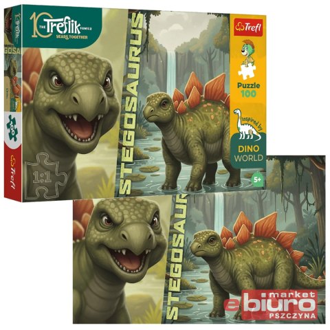 PUZZLE 100 INSPIRED BY DINO WORLD STEGOSAURU 16581