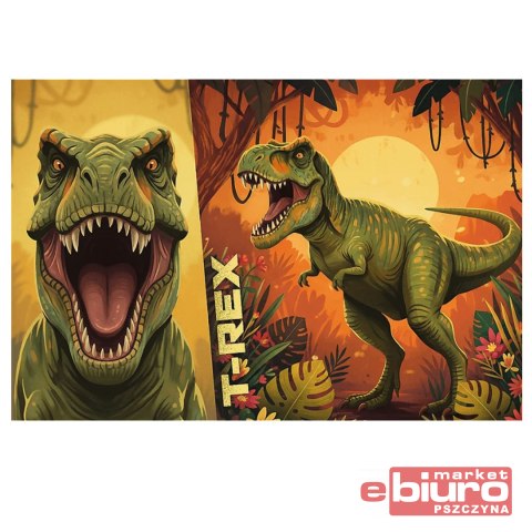 PUZZLE 100 INSPIRED BY DINO WORLD T-REX TREFLIKI