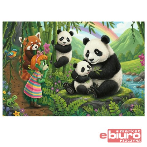 PUZZLE 100 INSPIRED BY NATURE PANDY TREFLIKI TREFL