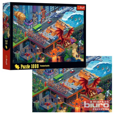 PUZZLE 1000 MIASTO PIXEL 10986 TREFL