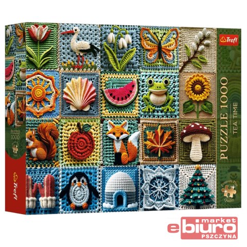 PUZZLE 1000 PREMUM PLUS SZYDEŁKOWANIE 12116 TREFL