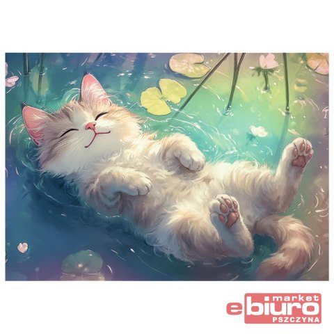 PUZZLE 1000 PURRFEKYJNY RELAKS 10983 TREFL