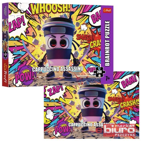 PUZZLE 200 BRAINROTS CAPPUCCINO ASSASSINO 13375 TR