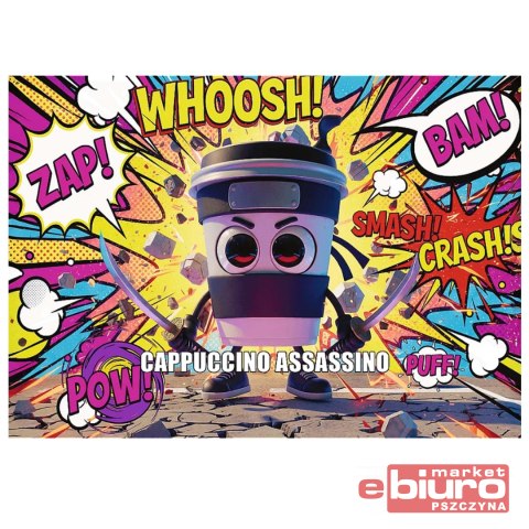 PUZZLE 200 BRAINROTS CAPPUCCINO ASSASSINO 13375 TR