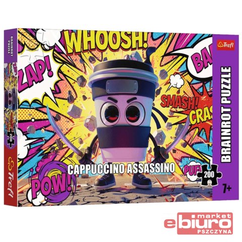 PUZZLE 200 BRAINROTS CAPPUCCINO ASSASSINO 13375 TR