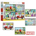 PUZZLE 4X250 FISTASZKOWE PRZYGODY 13370 TREFL