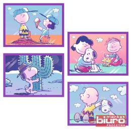 PUZZLE 4W1 ZE SNOOPYM JEST WESOŁO 34691 TREFL