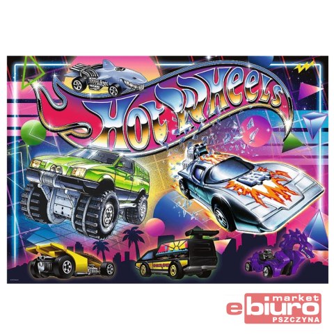 PUZZLE 500 HOT WHEELS LATA 80 37538 TREFL